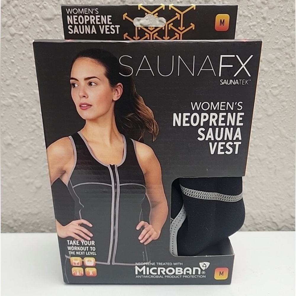 NEW Sauna FX Women's Neoprene Sauna Vest